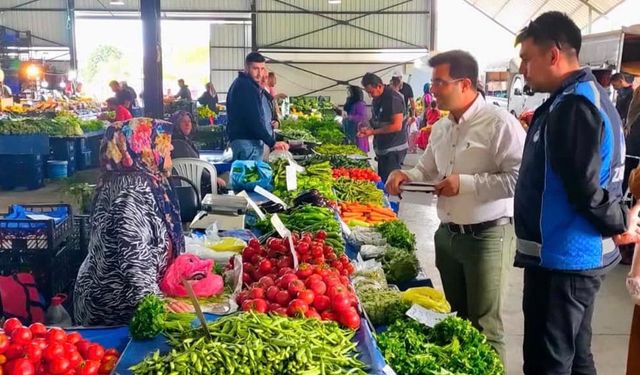 Subaşı’nda Pazar Yerine Sıkı Denetim