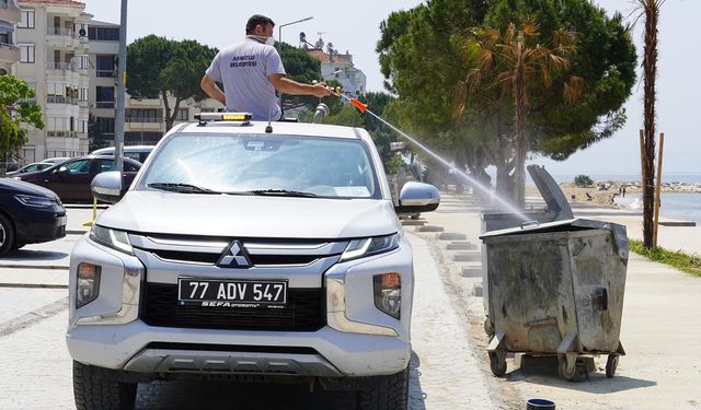 Armutlu’da Düzenli İlaçlama Sürüyor