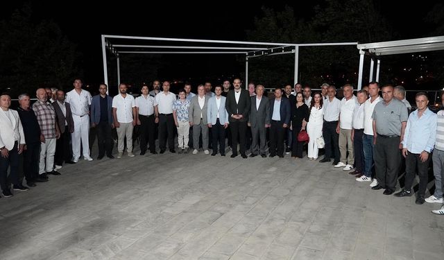 Armutlu Kaymakamı Yusuf Melikşah Aydın’a Veda Yemeği