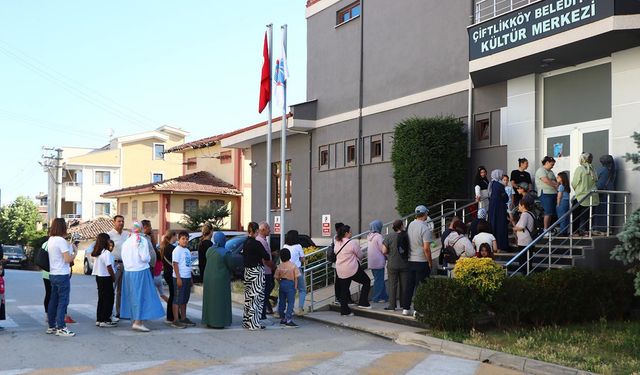 Çiftlikköy Belediyesi’nin Yaz Kurslarına Büyük İlgi