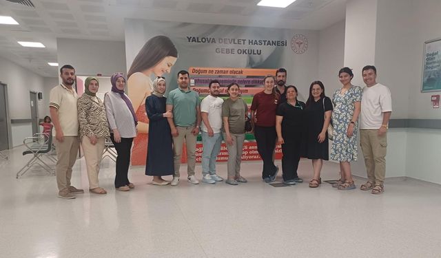 Gebe Okulunda Eşli Eğitimlere Devam