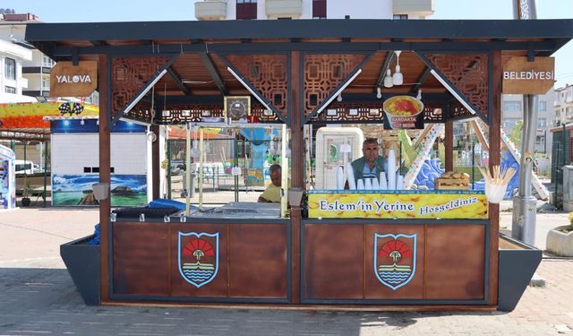 Gazipaşa Caddesi’nde Seyyar Satışlar Modernleşiyor