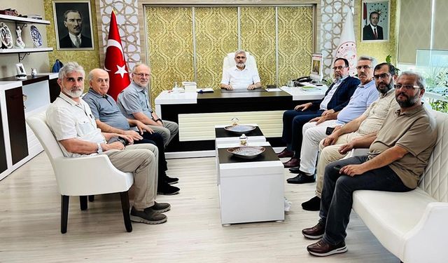 İlim Yayma Cemiyeti'nden İl Milli Eğitim Müdürü Yılmaz’a Ziyaret