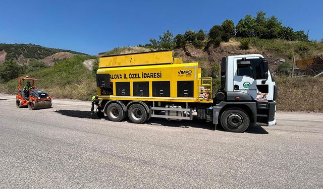 Kılıç Köyü Bağlantı Yolunda Ulaşım Rahatladı