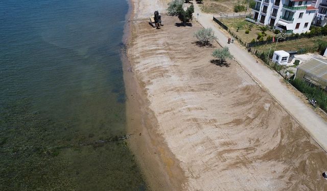 Tavşantepe Sahili Yaza Hazırlanıyor
