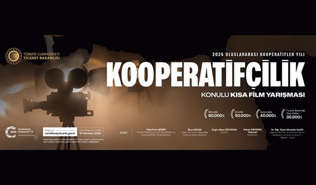 2025 Uluslararası Kooperatifler Yılı Kısa Film Yarışması Başlıyor