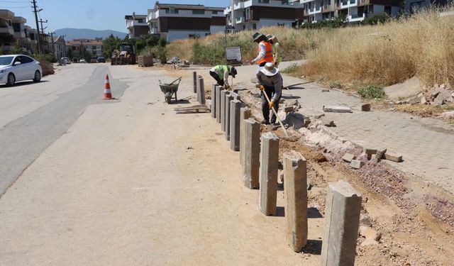 Ali Şener Caddesi’nde Altyapı ve Kaldırım Çalışmaları Devam Ediyor