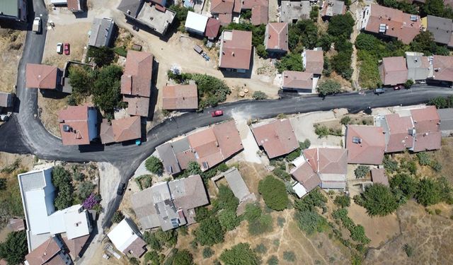 Armutlu Belediyesi Asfalt Döküm İşlemi Gerçekleştirildi