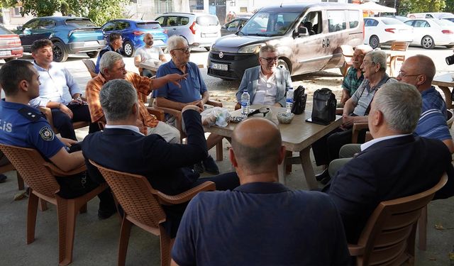 Kaymakam Demir ve Başkan Arslan’dan Esnaf Ziyareti