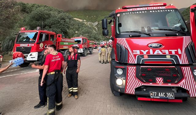 Çiftlikköy İtfaiyesi’nde Yoğun Mesai