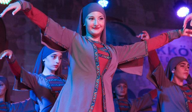 Çiftlikköy Kafkas Festivaliyle Coştu