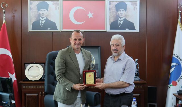 Çiftlikköy İlçe Müftüsü Yusuf Ulusoy’dan Veda Ziyareti
