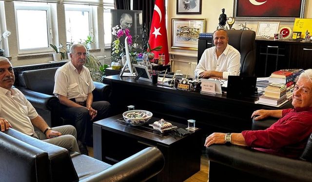 Başkan Avni Kurt’a Nezaket Ziyareti