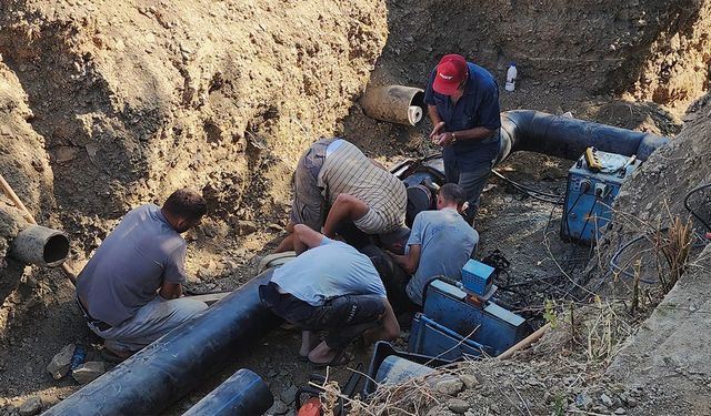Esenköy’de Su Altyapı Çalışmaları Sürüyor