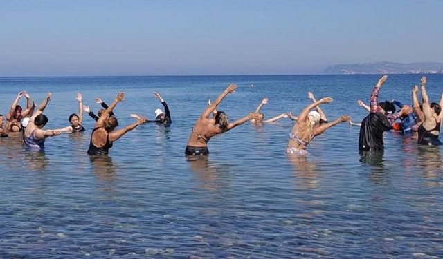 Hem Serinlediler Hem Spor Yaptılar!