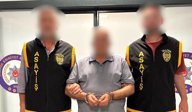Yalova’da 21 Yıl Kesinleşmiş Hapis Cezası Bulunan Şahıs Yakalandı