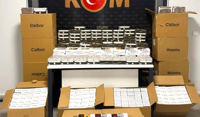 Yalova Emniyet Müdürlüğü Kaçakçılıkla Mücadelede Önemli Operasyon