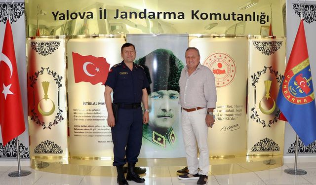 Kent Konseyi’nden İl Jandarma Alay Komutanı Kıdemli Albay Ercan Altın’a Ziyaret