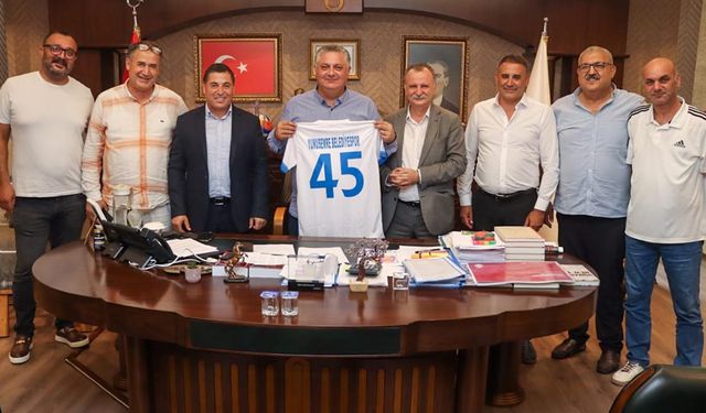 Başkan Gürel, Manisa Yunusemre Belediye Başkanı Balaban’ı Ağırladı