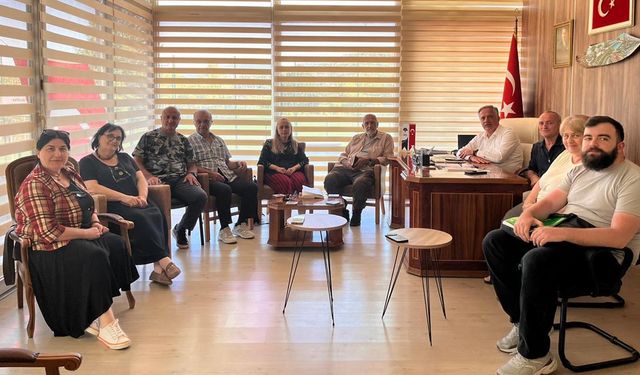 Gürcistan’dan Akademik Heyet Termal’de