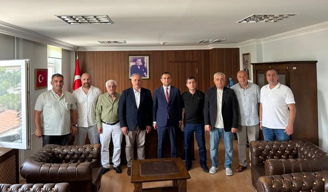 Başkan Acar’dan Kaymakam Şahin’e Ziyaret