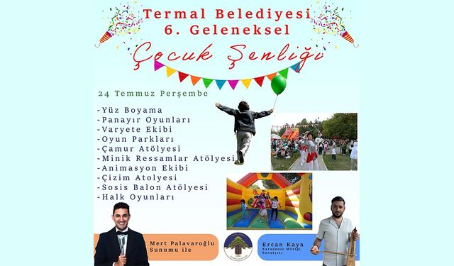 Termal’de Şenlik Var!