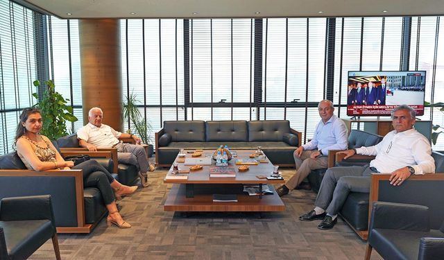 CHP’li Becan ve Ressam Atamış’tan YTSO’ya Kültür ve Sanat Ziyareti