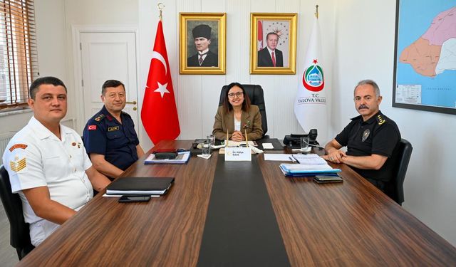 Yalova’da Güvenlik ve Asayiş Canlı Yayında Değerlendirildi