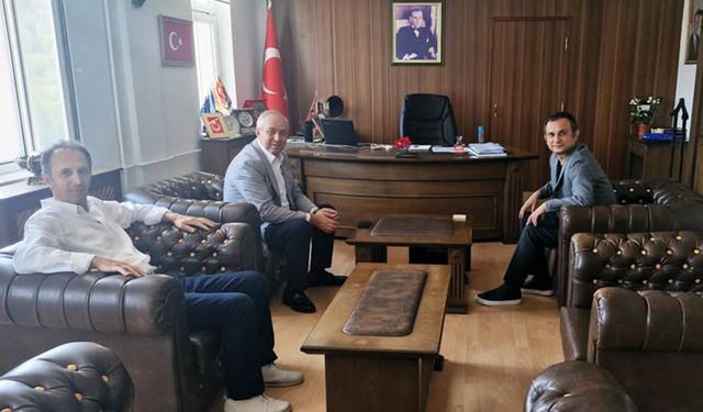 YTSO'dan Termal Kaymakamı Abdulkadir Şahin’e Hayırlı Olsun Ziyareti