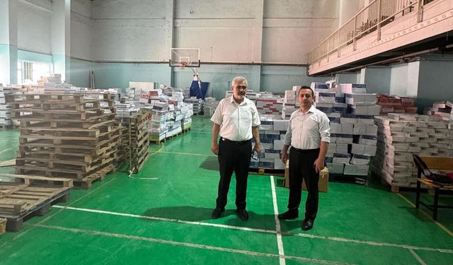 Müdür Yılmaz, Kitap Dağıtım Sürecini İnceledi
