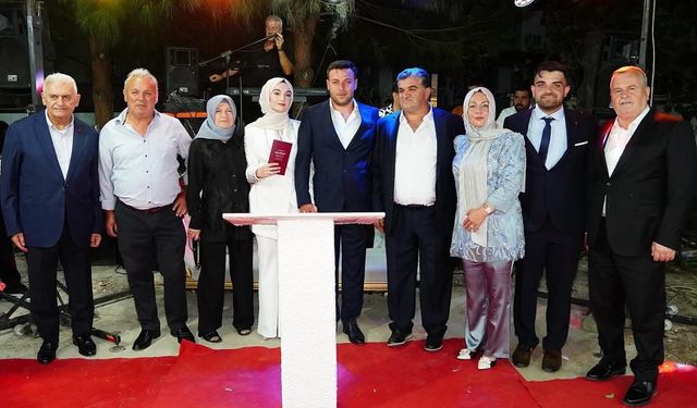 Binali Yıldırım Armutlu’da Nikah Şahitliği Yaptı