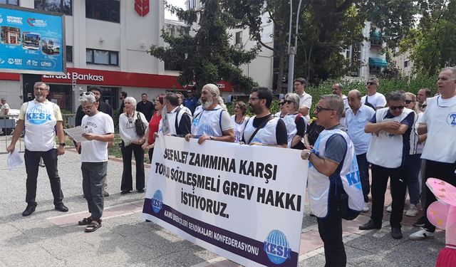 KESK Yalova Bileşenleri İş Bıraktı: “Kapı Kulu Değil, Emekçiyiz!”