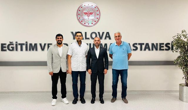AK Parti Yalova’dan Hastane Çıkarması!