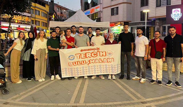 AK Parti Yalova Gençlik Kolları’ndan “Tercih Buluşmaları” Programı