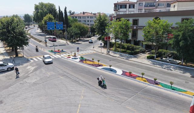Kurakçıl Peyzaj Çalışmaları Göz Kamaştırıyor