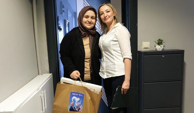 Çiftlikköy’de ‘Hoşgeldin Bebek’ Ziyaretleri Sürüyor