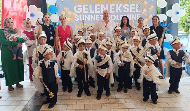 Çınarcık’ta Geleneksel Sünnet Şöleni Renkli Görüntülere Sahne Oldu