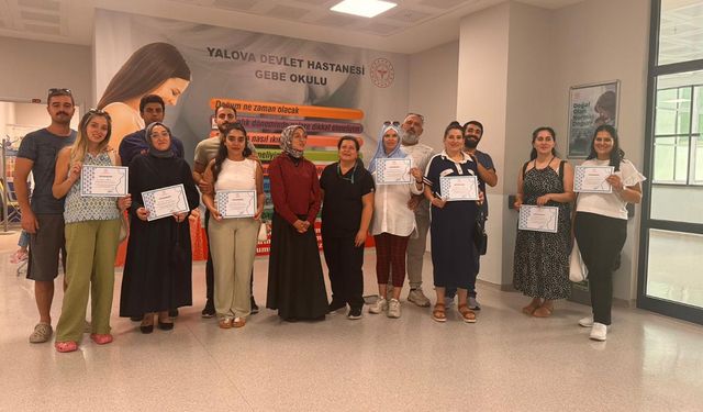 Eşli Gebe Okulu Eğitimi Yoğun İlgi Gördü