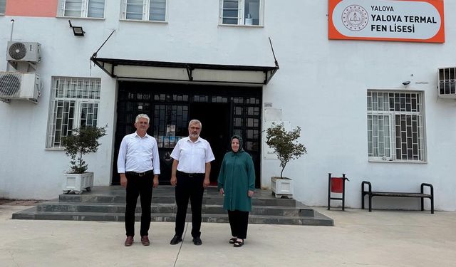 Yalova İl Milli Eğitim Müdürü Aytekin Yılmaz Okulları Ziyaret Ediyor
