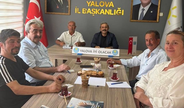 İYİ Parti Yalova İl Başkanlığı’ndan Kongre Süreci Toplantısı