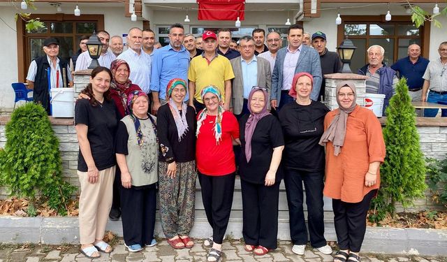 Denizçalı Köyü Kahvaltıda Buluştu
