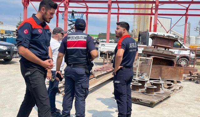 Taşköprü'deki İşletmede Hidrolik Paniği!