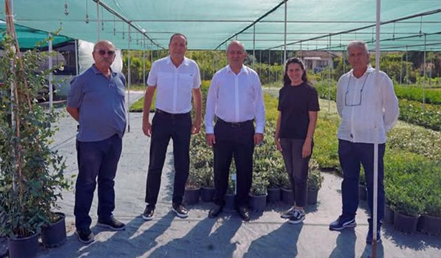 YTSO Heyeti, Karagül Süs Bitkileri’ni Ziyaret Etti