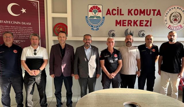 Anahtar Parti Yalova İl Başkanlığı’ndan Yoğun Ziyaret Trafiği: MÜSİAD ve Yalova İtfaiyesi Ziyaret Edildi