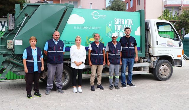 Çiftlikköy’de Sıfır Atık Projesi Güçleniyor
