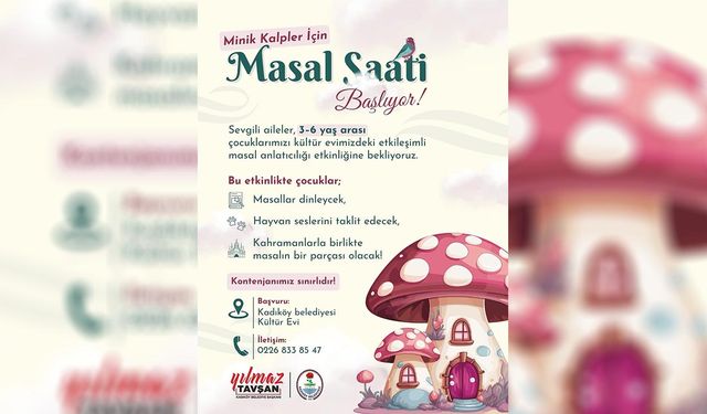 Masallar Minikleri Büyüleyecek