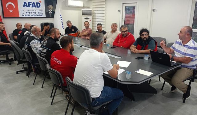 Yalova AFAD’dan Deprem Tatbikatı Hazırlığı