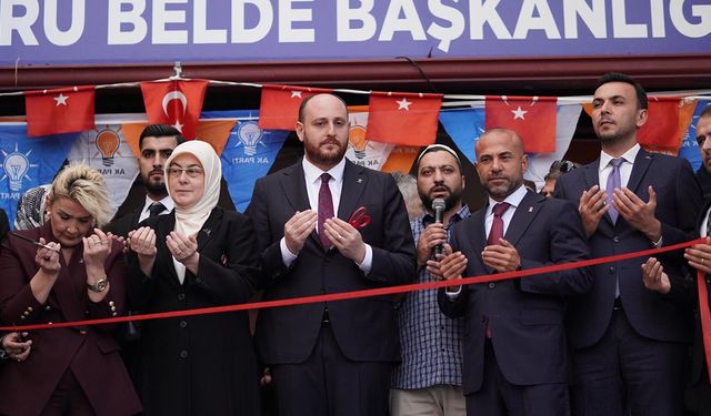 AK Parti Koru Belde Başkanlığı Binası Açıldı
