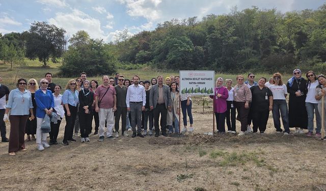 Altınova Devlet Hastanesi’nden Örnek Farkındalık