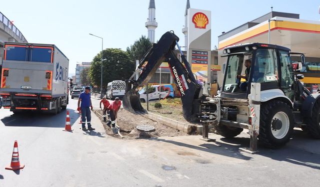 Tonami Meydanı’nda Yol Genişletiliyor!